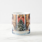 雪を降らせる コーヒーマグカップ (中央)