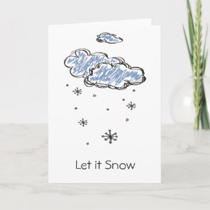 雪を降らせる シーズンカード