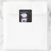 雪を降らせる スクエアシール (バッグ)