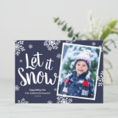 雪を降らせる |スノーフレーク・フォトオーバーレイ シーズンカード (スタンド正面)