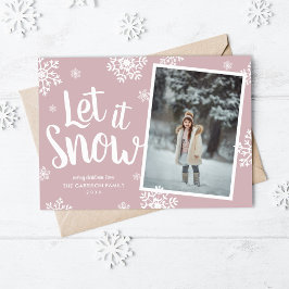 雪を降らせる |スノーフレーク・フォトオーバーレイ シーズンカード