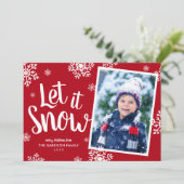 雪を降らせる |スノーフレーク・フォトオーバーレイ シーズンカード (スタンド正面)