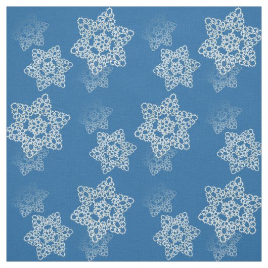 雪を降らせる ファブリック (見本)