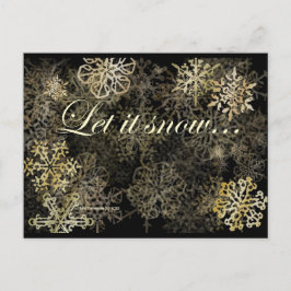 雪を降らせる | ブルービーチソング™はがき ポストカード