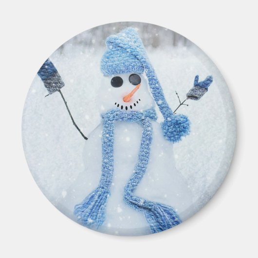 雪を降らせる マグネット (正面)