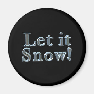 雪を降らせる マグネット