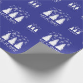 雪を降らせる ラッピングペーパー (角)