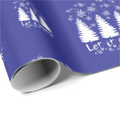 雪を降らせる ラッピングペーパー (ロールコーナー)