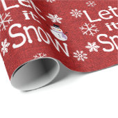 雪を降らせる ラッピングペーパー (ロールコーナー)