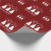 雪を降らせる ラッピングペーパー (角)