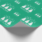 雪を降らせる ラッピングペーパー (角)