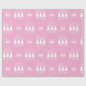 雪を降らせる ラッピングペーパー (フラット)