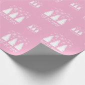 雪を降らせる ラッピングペーパー (角)