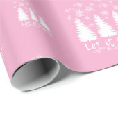 雪を降らせる ラッピングペーパー (ロールコーナー)