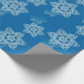 雪を降らせる ラッピングペーパー (角)