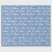 雪を降らせる ラッピングペーパー (フラット)