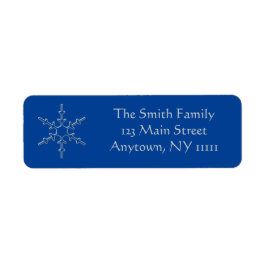 雪を降らせる ラベル