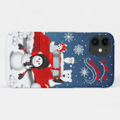 雪を降らせる Case-Mate iPhoneケース (裏面(横))