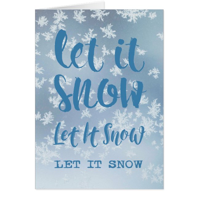 雪を降らせろ雪を降らせろ！ (正面)