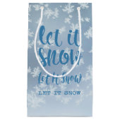 雪を降らせろ雪を降らせろ！ スモールペーパーバッグ (正面)