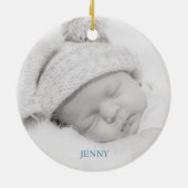 雪を降らせろ雪を降らせろ! セラミックオーナメント (裏面)