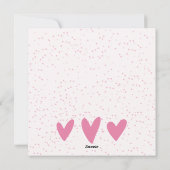 雪を降らせろ |かわいいペンギンのクリスマス シーズンカード (裏面)