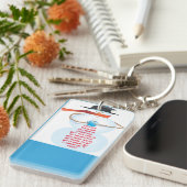 雪を降らせろ キーホルダー (正面右)