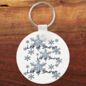 雪を降らせろ キーホルダー (正面)