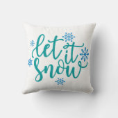 雪を降らせろ クッション (裏面)