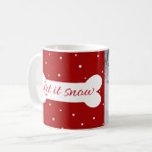 雪を降らせろ コーヒーマグカップ (正面左)