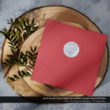 雪を降らせろ！シルバーグリッタースノーフレーク