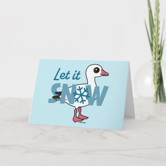 雪を降らせろ！ シーズンカード (正面)