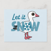 雪を降らせろ！ シーズンポストカード (正面)