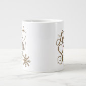 雪を降らせろ ジャンボコーヒーマグカップ (正面)