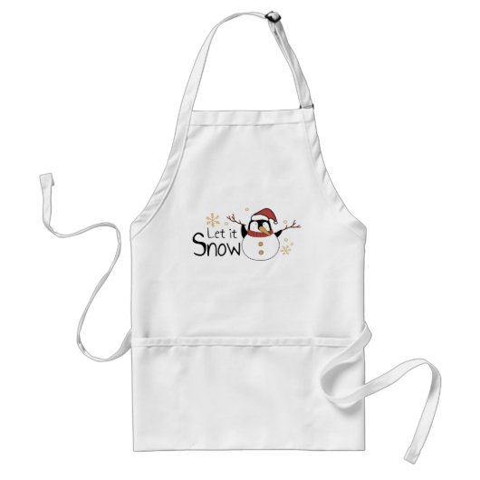 雪を降らせろ スタンダードエプロン (正面)