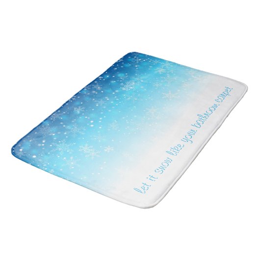 雪を降らせろ バスマット (アングル)