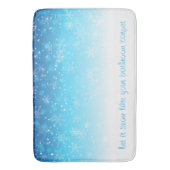 雪を降らせろ バスマット (正面縦)