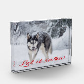 雪を降らせろ フォトブロック (左)