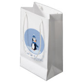 雪を降らせろ！（ペンギン） スモールペーパーバッグ (正面アングル)