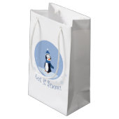 雪を降らせろ！（ペンギン） スモールペーパーバッグ (裏面アングル)