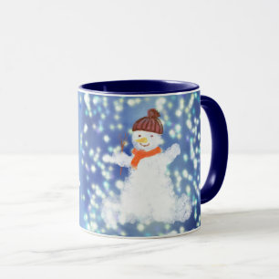 雪を降らせろ マグカップ