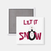 雪を降らせろ… マグネット (正面/裏面)