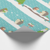 雪を降らせろ ラッピングペーパー (角)