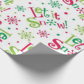 「雪を降らせろ」 ラッピングペーパー (角)