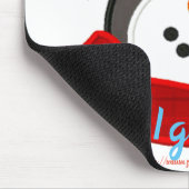 「雪を降らせろ、縫わなきゃ！」 マウスパッド (コーナー)