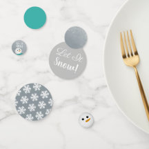 雪を降らせろ！雪だるま