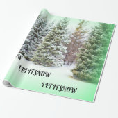 雪を降らせろ！雪を降らせろ！雪を降らせろ！ ラッピングペーパー (アンロールド)