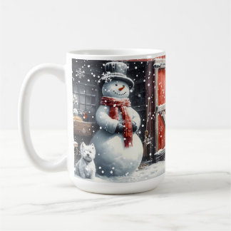 雪を降らせろV コーヒーマグカップ