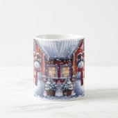 雪を降らせろVI コーヒーマグカップ (中央)