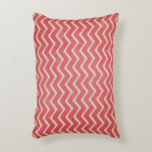 雪を降らせ赤と白て歯を後ろで見る アクセントクッション (正面(垂直))